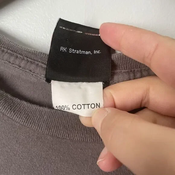 Harvley Davidson Cotton T Shirt Gray Skull Logo Muskegon, MI Hot Rod Men's Large - Picture 9 of 9